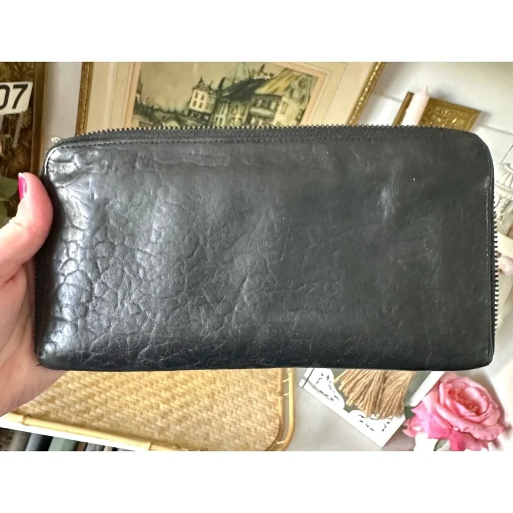 Will Leather Goods Black Wallet
